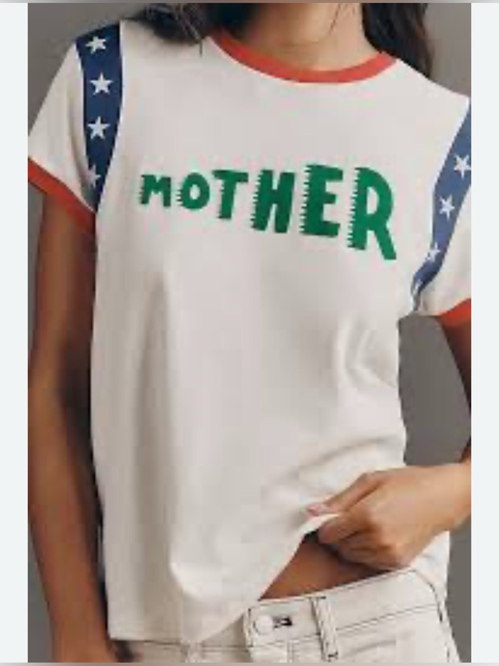 MOTHER Cotton Graphic T-shirt size XL
